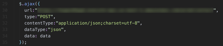 AWS API Gateway JS call