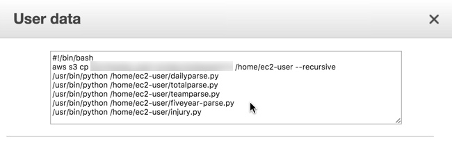 Simple EC2 user-data script